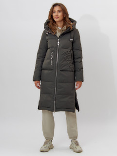 Купить пальто утепленное женское оптом от производителя недорого В Москве 112253TZ