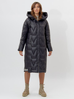 Купить пальто утепленное женское оптом от производителя недорого В Москве 11373Ch