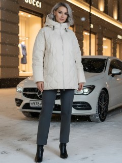 Купить куртки женские модные больших размеров оптом от производителя демисезонные недорого в Екатеринбурге 1140B