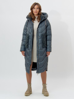 Купить пальто утепленное женское оптом от производителя недорого В Москве 11608TZ