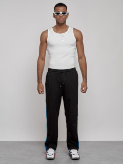 Купить штаны спортивные мужские оптом от производителя недорого в Москве 12903Ch