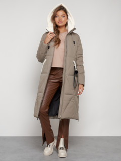 Купить пальто утепленное женское оптом от производителя недорого В Москве 133125TZ