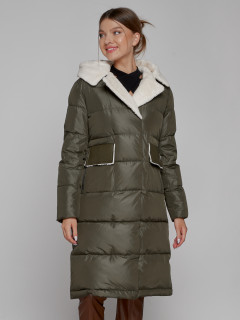Купить пальто утепленное женское оптом от производителя недорого В Москве 1322367Kh