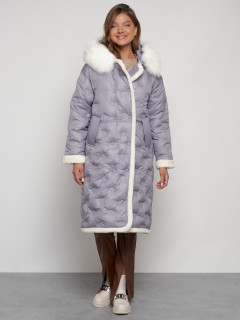 Купить пальто утепленное женское оптом от производителя недорого В Москве 132290Sr