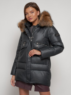 Купить куртку женскую зимнюю оптом от производителя недорого в Москве 132298TC