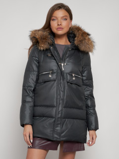 Купить куртку женскую зимнюю оптом от производителя недорого в Москве 132298TC