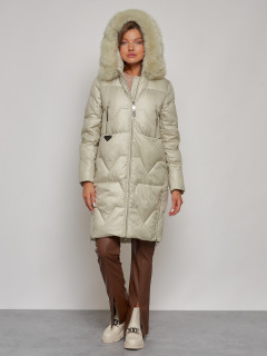 Купить пальто утепленное женское оптом от производителя недорого В Москве 13305ZS