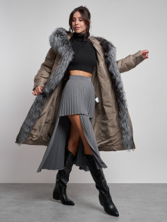 Купить пальто с чернобуркой женское оптом от производителя недорого в Москве 133156K