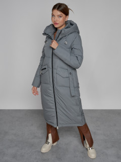Купить пальто утепленное женское оптом от производителя недорого В Москве 133159Sr