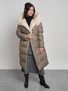 Купить пальто утепленное женское оптом от производителя недорого в Москве 133203K