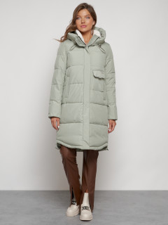 Купить пальто утепленное женское оптом от производителя недорого В Москве 133208ZS