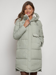 Купить пальто утепленное женское оптом от производителя недорого В Москве 133208ZS