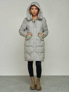Купить пальто утепленное женское оптом от производителя недорого В Москве 13332Sr