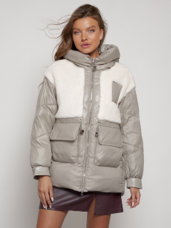 Купить куртку женскую зимнюю оптом от производителя недорого в Москве 13335SK