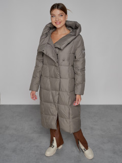 Купить пальто утепленное женское оптом от производителя недорого В Москве 13363K