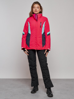 Купить горнолыжную куртку женскую оптом от производителя недорого в Москве 2201-1R