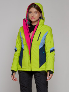 Купить горнолыжную куртку женскую оптом от производителя недорого в Москве 2201-1Sl