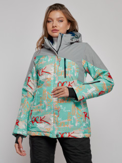Купить горнолыжную куртку женскую оптом от производителя недорого в Москве  2252Br