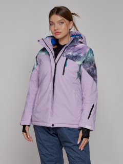 Купить горнолыжную куртку женскую оптом от производителя недорого в Москве 2263F