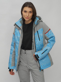 Купить горнолыжную куртку женскую оптом от производителя недорого в Москве 2272-1Gl