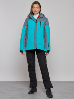 Купить горнолыжную куртку женскую оптом от производителя недорого в Москве 2272-3Br