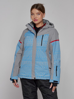 Купить горнолыжную куртку женскую оптом от производителя недорого в Москве 2272Gl