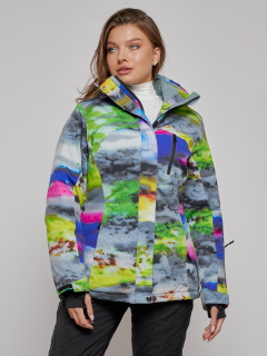 Купить горнолыжную куртку женскую оптом от производителя недорого в Москве 2278Rz