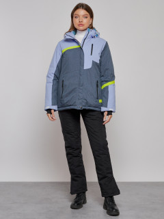 Купить горнолыжную куртку женскую оптом от производителя недорого в Москве 2282-1F