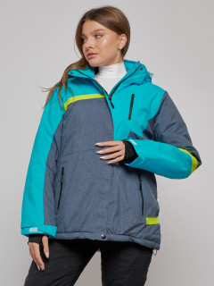 Купить горнолыжную куртку женскую оптом от производителя недорого в Москве 2282-1Gl