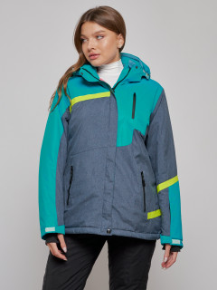 Купить горнолыжную куртку женскую оптом от производителя недорого в Москве 2282-1Z