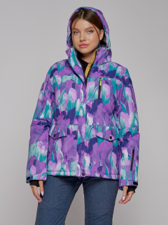 Купить горнолыжную куртку женскую оптом от производителя недорого в Москве 2302-2F