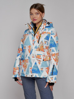 Купить горнолыжную куртку женскую оптом от производителя недорого в Москве 2302-2Gl