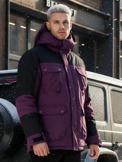 Купить горнолыжные куртки мужские оптом от производителя недорого в Екатеринбурге 2302F