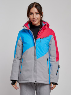 Купить горнолыжную куртку женскую оптом от производителя недорого в Москве 2319M