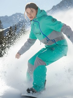 Купить горнолыжный комбинезон женский оптом от производителя недорого в  Красноярске 2320Br