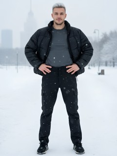 Купить брюки мужские софтшелл оптом от производителя недорого в Омске 2403Ch