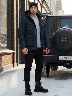 Купить куртку мужскую трансформер зимнюю оптом в Екатеринбурге 2409TS