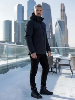 Купить горнолыжную куртку мужскую зимнюю оптом от производителя недорого в Нижнем Новгороде по низкой цене 2412Ch