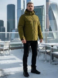 Купить горнолыжную куртку мужскую зимнюю оптом от производителя недорого в Самаре по низкой цене 2412Kh