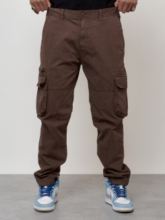 Купить джинсы карго мужские большого размера оптом от производителя недорого в Москве 2416K
