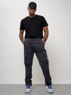 Купить джинсы карго мужские большого размера оптом от производителя недорого в Москве 2416TC