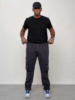 Купить джинсы карго мужские большого размера оптом от производителя недорого в Москве 2416TC