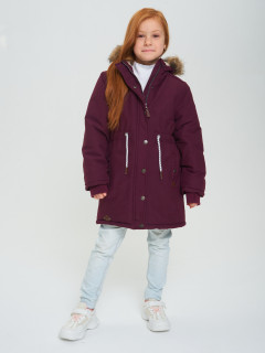 Купить куртку парку детскую для девочке оптом недорого в Москве 2490Bo