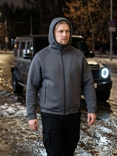 Купить мужскую флисовую толстовку оверсайз  оптом от производителя в Екатеринбурге | MTFORCE 2623TC