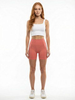 Купить велосипедки женские оптом от производителя в Москве дешево — высокая талия, плотные спортивные 266_1R