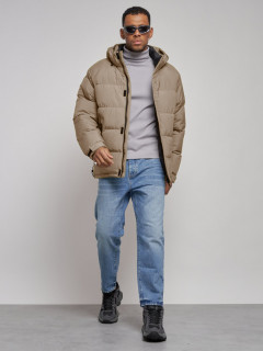 Купить куртку мужскую зимнюю оптом от производителя недорого в Москве 3111B