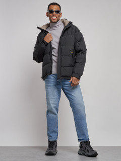 Купить куртку мужскую зимнюю оптом от производителя недорого в Москве 3111Ch