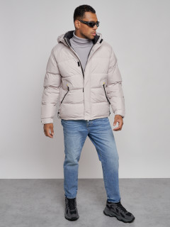Купить куртку мужскую зимнюю оптом от производителя недорого в Москве 3111SB