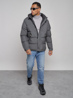 Купить куртку мужскую зимнюю оптом от производителя недорого в Москве 3111Sr