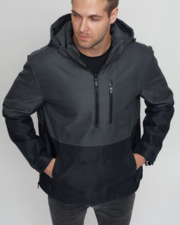 Купить куртку анорак спортивную мужскую оптом от производителя недорого в Москве 3307TC
